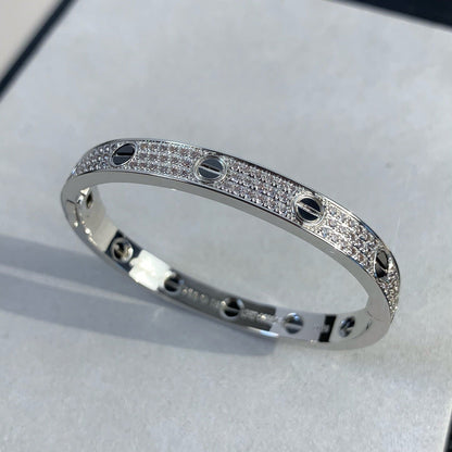 ¡®Sprite Jewelry¡¯LOVE BRACELET 6.1MM DIAMOND-PAVED CERAMIC