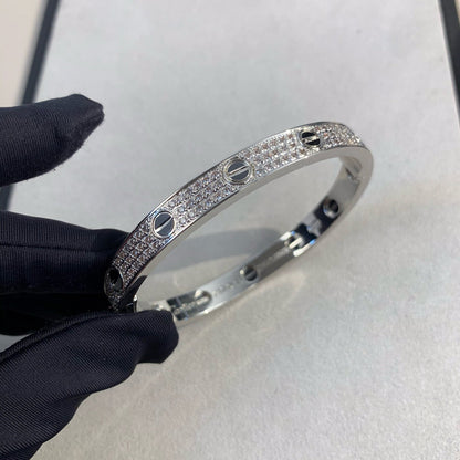 ¡®Sprite Jewelry¡¯LOVE BRACELET 6.1MM DIAMOND-PAVED CERAMIC