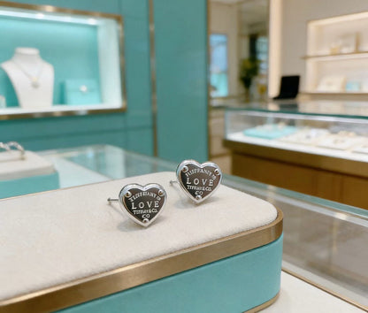 [Sprite Jewelry]New Heart-Shaped Stud Earrings