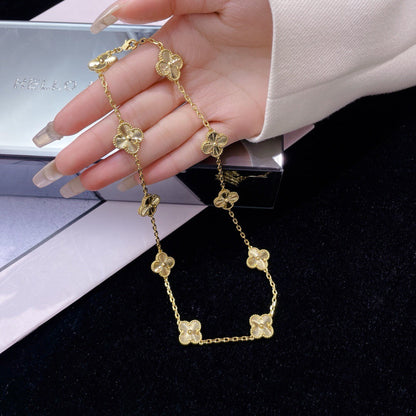 ¡®Sprite Jewelry¡¯CLOVER 10 MOTIFS LASER NECKLACE