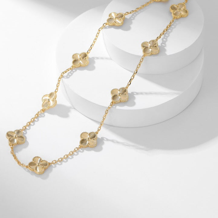 ¡®Sprite Jewelry¡¯CLOVER 10 MOTIFS LASER NECKLACE