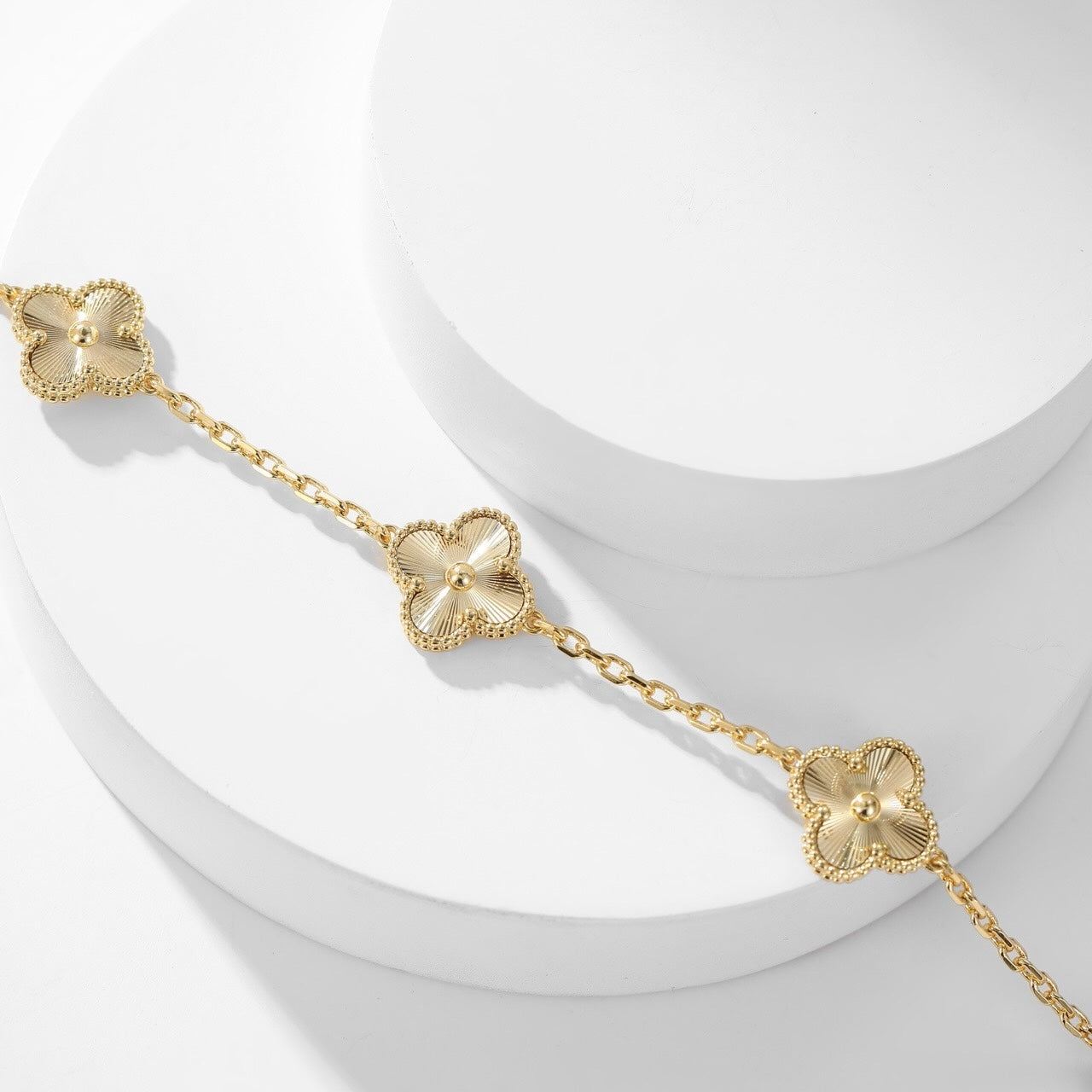 ¡®Sprite Jewelry¡¯CLOVER 10 MOTIFS LASER NECKLACE