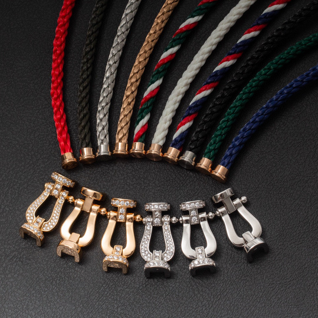 ¡®Sprite Jewelry¡¯FORCE LARGE HORSESHOE NO DIAMOND BRACELET SILVER