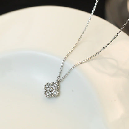 ¡®Sprite Jewelry¡¯CLOVER MINI 9.5MM PENDANT DIAMOND NECKLACE