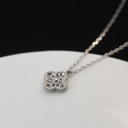 ¡®Sprite Jewelry¡¯CLOVER MINI 9.5MM PENDANT DIAMOND NECKLACE