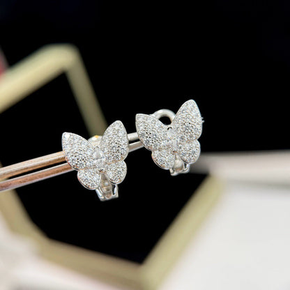 ¡®Sprite Jewelry¡¯BUTTERFLY ALL DIAMOND EARRINGS