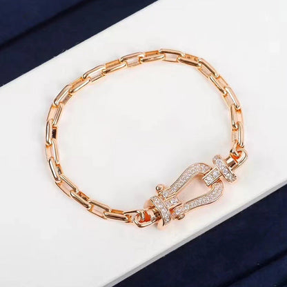 ¡®Sprite Jewelry¡¯FORCE LARGE HORSESHOE CLASP  METAL BRACELET