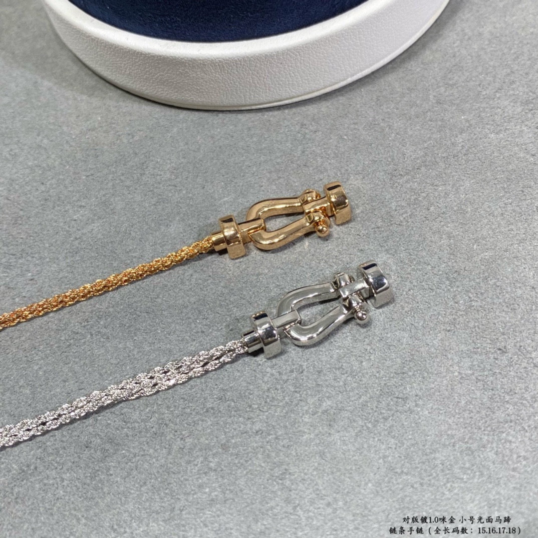 ¡®Sprite Jewelry¡¯FORCE SMALL HORSESHOE  DIAMOND CHAIN ROPE BRACELET