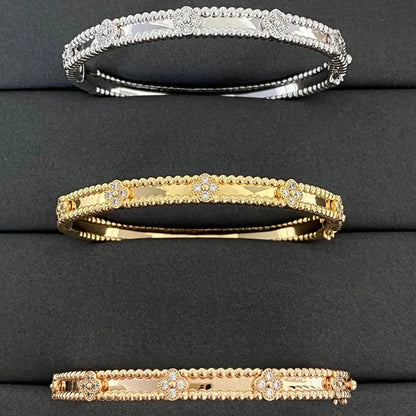 ¡®Sprite Jewelry¡¯CLOVER BRACELET 4MM DIAMONDS