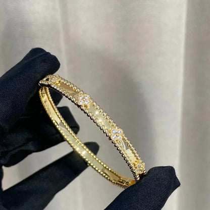 ¡®Sprite Jewelry¡¯CLOVER BRACELET 4MM DIAMONDS