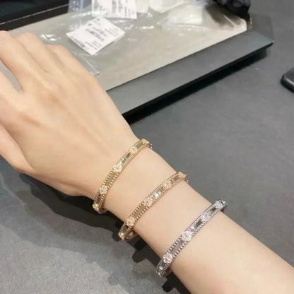 ¡®Sprite Jewelry¡¯CLOVER BRACELET 4MM DIAMONDS