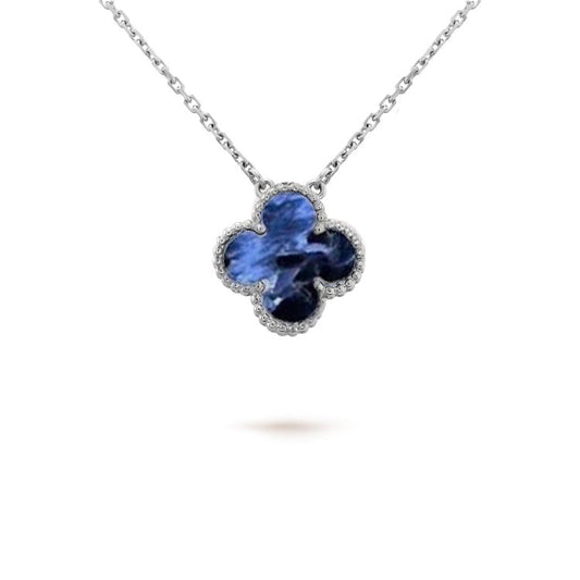 ¡®Sprite Jewelry¡¯CLOVER 15MM PIETERSITE NECKLACE SILVER