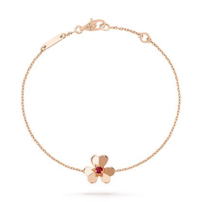 ¡®Sprite Jewelry¡¯FRIVOLE GOLD FLOWER PINK MALACHITE BRACELET