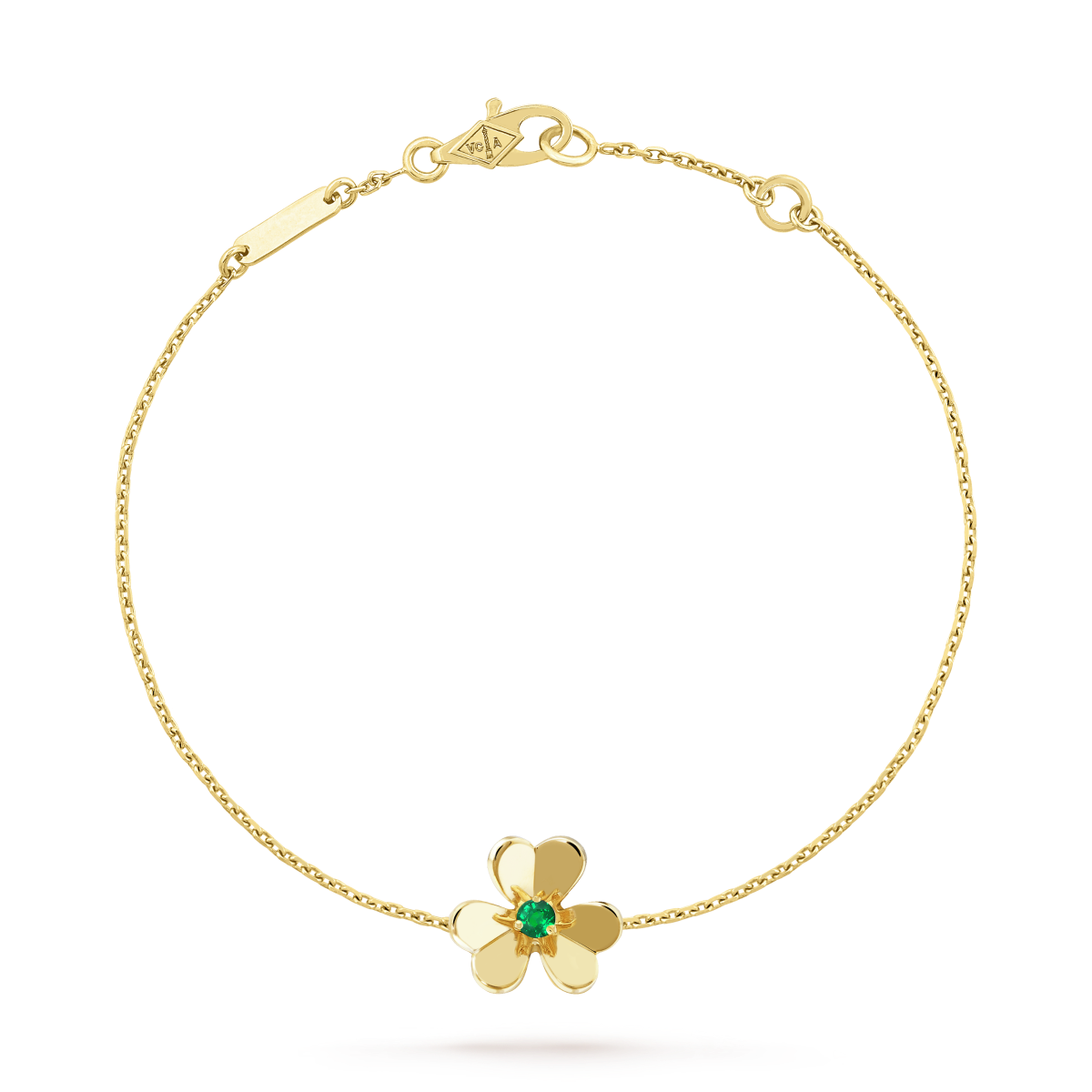 ¡®Sprite Jewelry¡¯FRIVOLE GOLD FLOWER PINK MALACHITE BRACELET