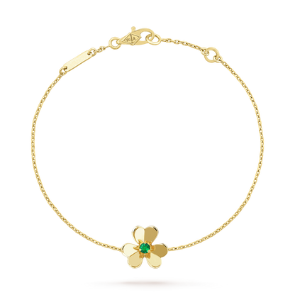 ¡®Sprite Jewelry¡¯FRIVOLE GOLD FLOWER PINK MALACHITE BRACELET