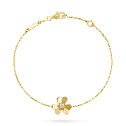 ¡®Sprite Jewelry¡¯FRIVOLE GOLD FLOWER PINK MALACHITE BRACELET