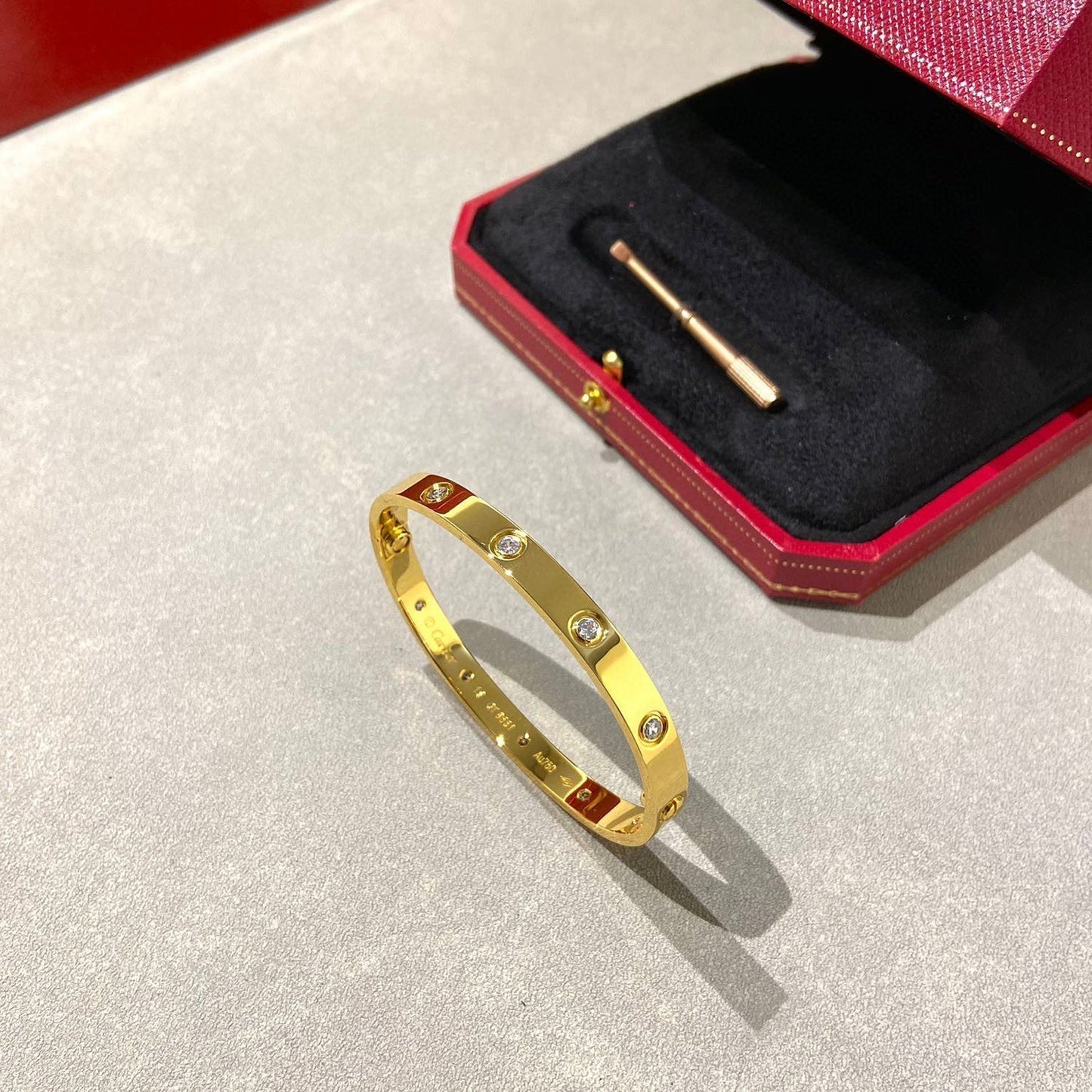 ¡®Sprite Jewelry¡¯LOVE BRACELET 6.1MM 10 DIAMONDS