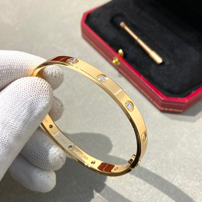 ¡®Sprite Jewelry¡¯LOVE BRACELET 6.1MM 10 DIAMONDS