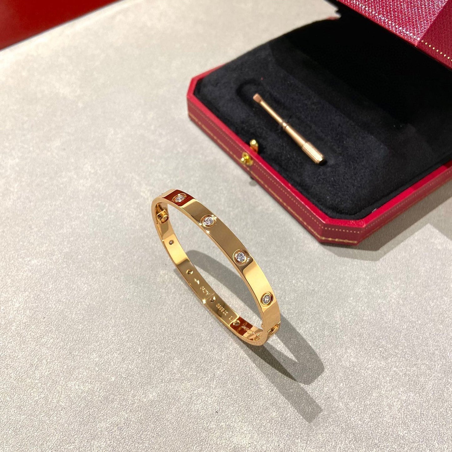 ¡®Sprite Jewelry¡¯LOVE BRACELET 6.1MM 10 DIAMONDS