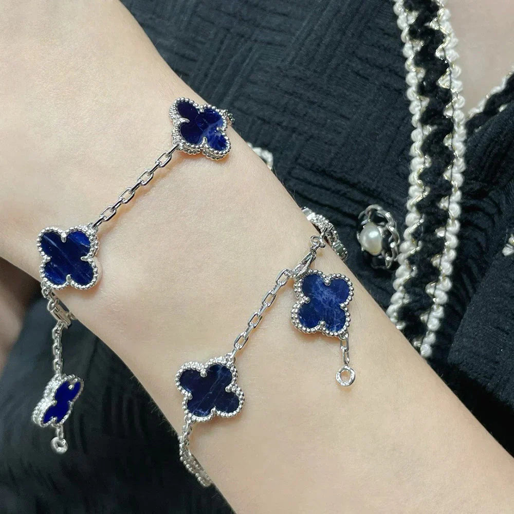 [Sprite Jewelry]New CLOVER 5 MOTIF PIETERSITE BRACELET COLLECTION