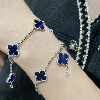 [Sprite Jewelry]New CLOVER 5 MOTIF PIETERSITE BRACELET COLLECTION