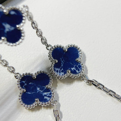 [Sprite Jewelry]New CLOVER 5 MOTIF PIETERSITE BRACELET COLLECTION