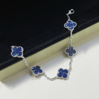 [Sprite Jewelry]New CLOVER 5 MOTIF PIETERSITE BRACELET COLLECTION