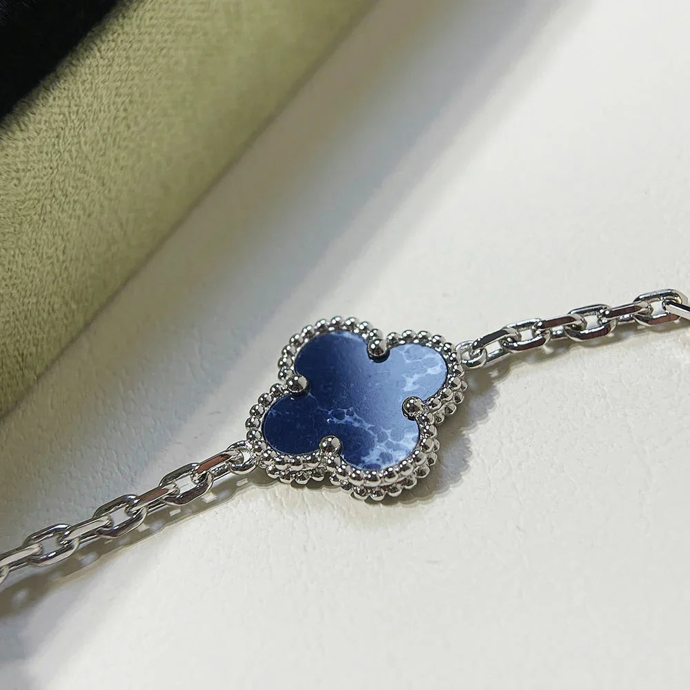 [Sprite Jewelry]New CLOVER 5 MOTIF PIETERSITE BRACELET COLLECTION