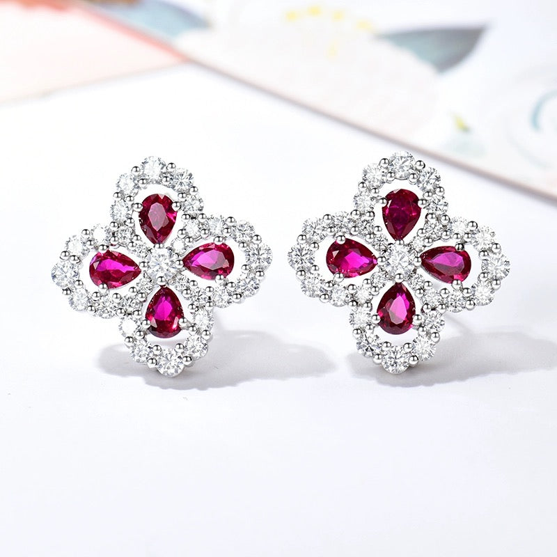 ¡®Sprite Jewelry¡¯LOOP EARRINGS FULL MOTIF DIAMOND 16MM