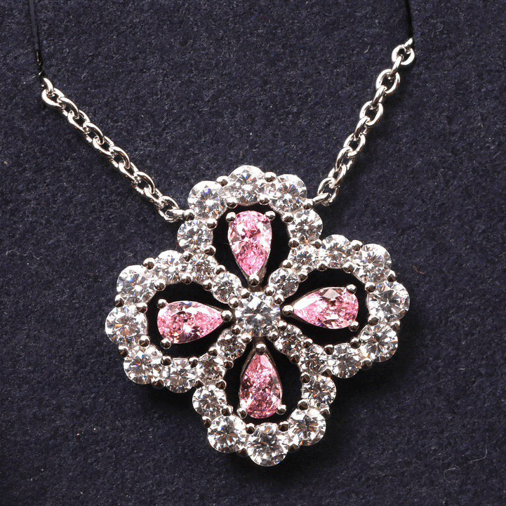 ¡®Sprite Jewelry¡¯LOOP NECKLACE FULL MOTIF DIAMOND 16MM MULTIPLE COLORS