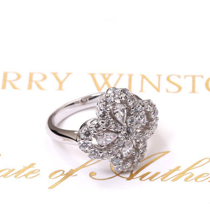 ¡®Sprite Jewelry¡¯LOOP RING FULL MOTIF DIAMOND 16MM SILVE