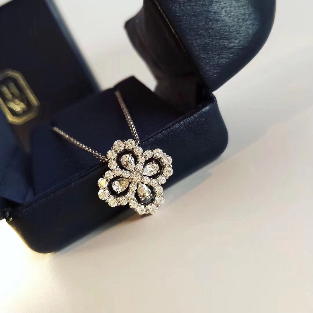 ¡®Sprite Jewelry¡¯LOOP NECKLACE FULL MOTIF DIAMOND 16MM MULTIPLE COLORS