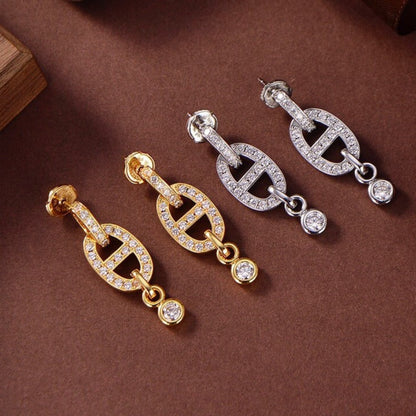 ¡®Sprite Jewelry¡¯HM CHAINE DIAMOND EARRINGS