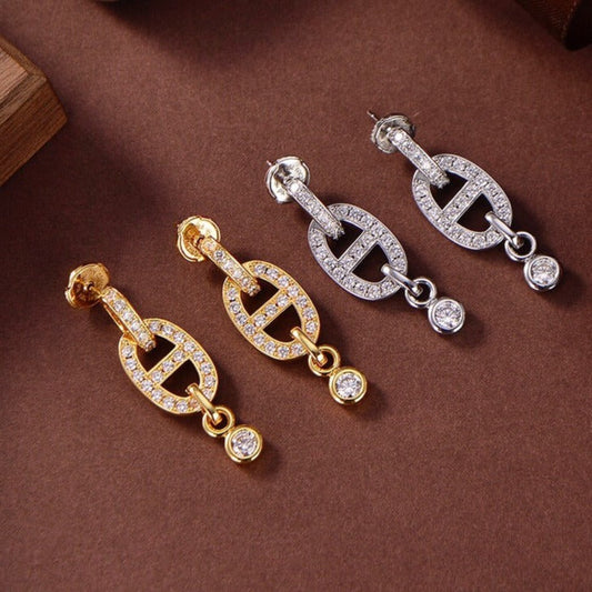 ¡®Sprite Jewelry¡¯HM CHAINE DIAMOND EARRINGS