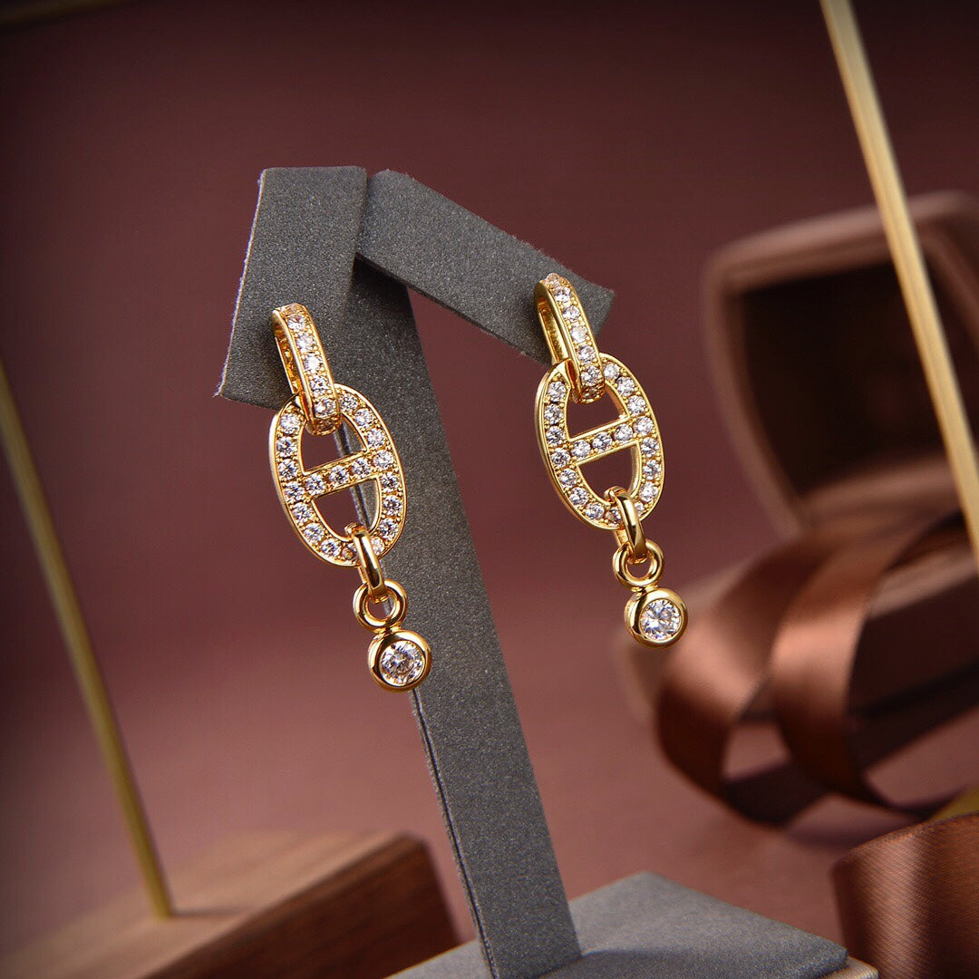¡®Sprite Jewelry¡¯HM CHAINE DIAMOND EARRINGS