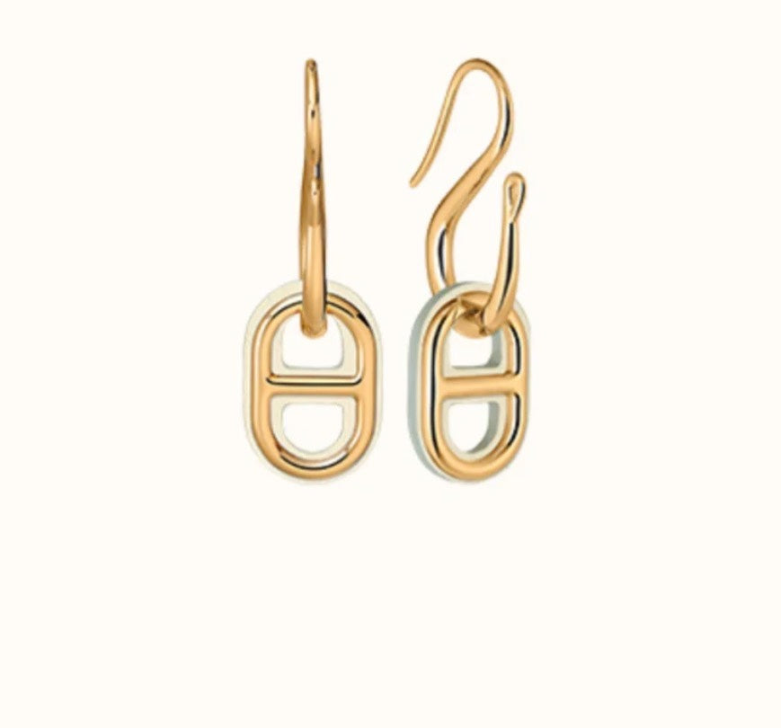 ¡®Sprite Jewelry¡¯HM O'MAILLON GOLD EARRINGS