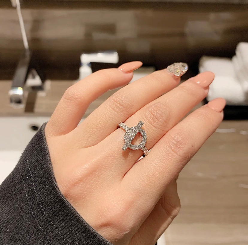 ¡®Sprite Jewelry¡¯ECHAPPEE RING SILVER DIAMOND