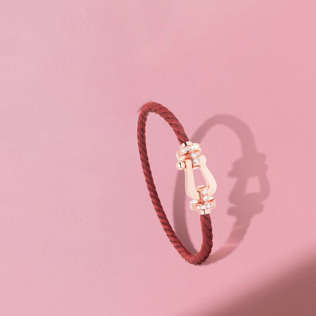 ¡®Sprite Jewelry¡¯FORCE 10 HALF DIAMOND PINK GOLD RED CORDERI LARGE AND MEDIUM MODEL
