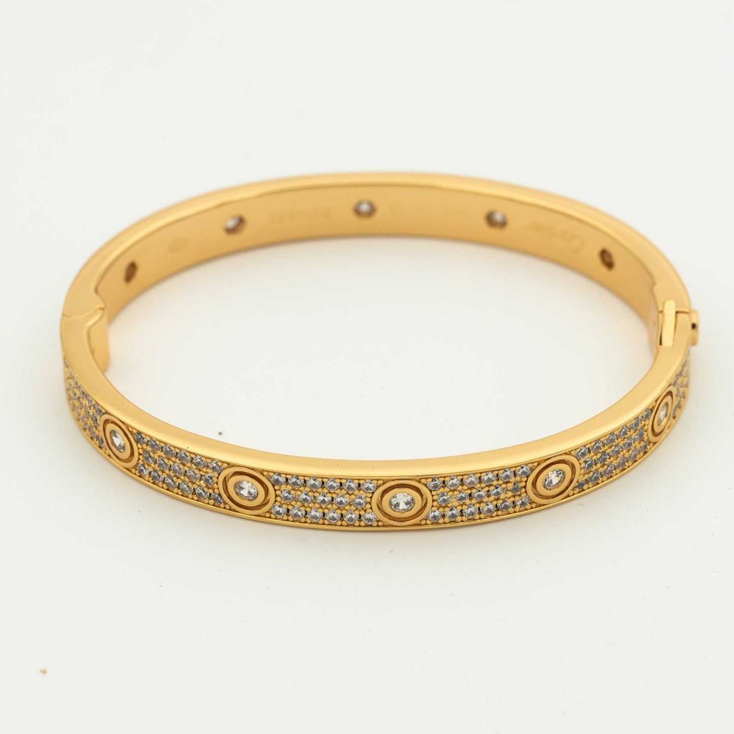 ¡®Sprite Jewelry¡¯LOVE BRACELET 6.1MM DIAMOND-PAVED 10 BIG DIAMONDS