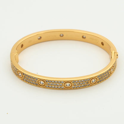 ¡®Sprite Jewelry¡¯LOVE BRACELET 6.1MM DIAMOND-PAVED 10 BIG DIAMONDS