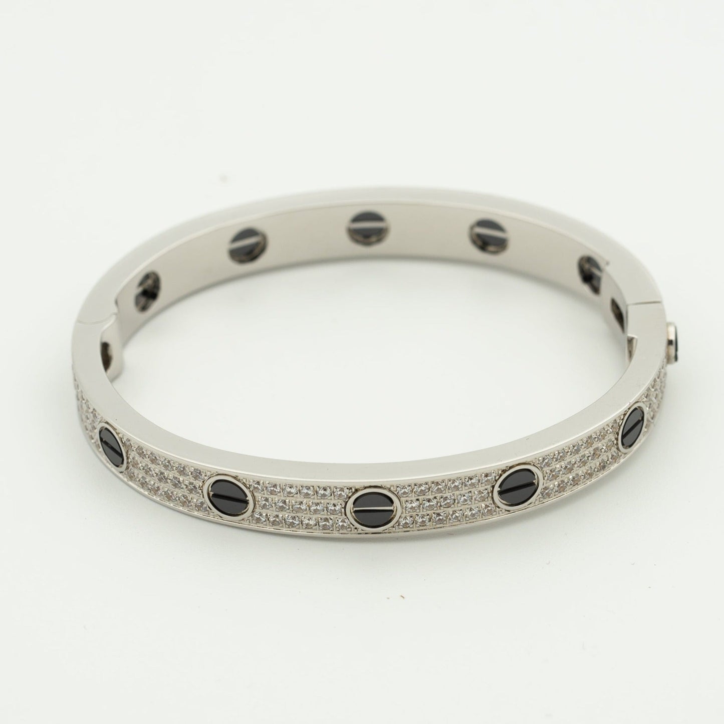 ¡®Sprite Jewelry¡¯LOVE BRACELET 6.1MM DIAMOND-PAVED CERAMIC