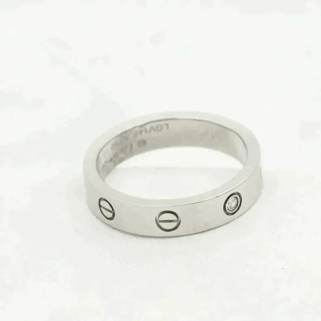 ¡®Sprite Jewelry¡¯LOVE RING 4MM 1 DIAMOND SILVER