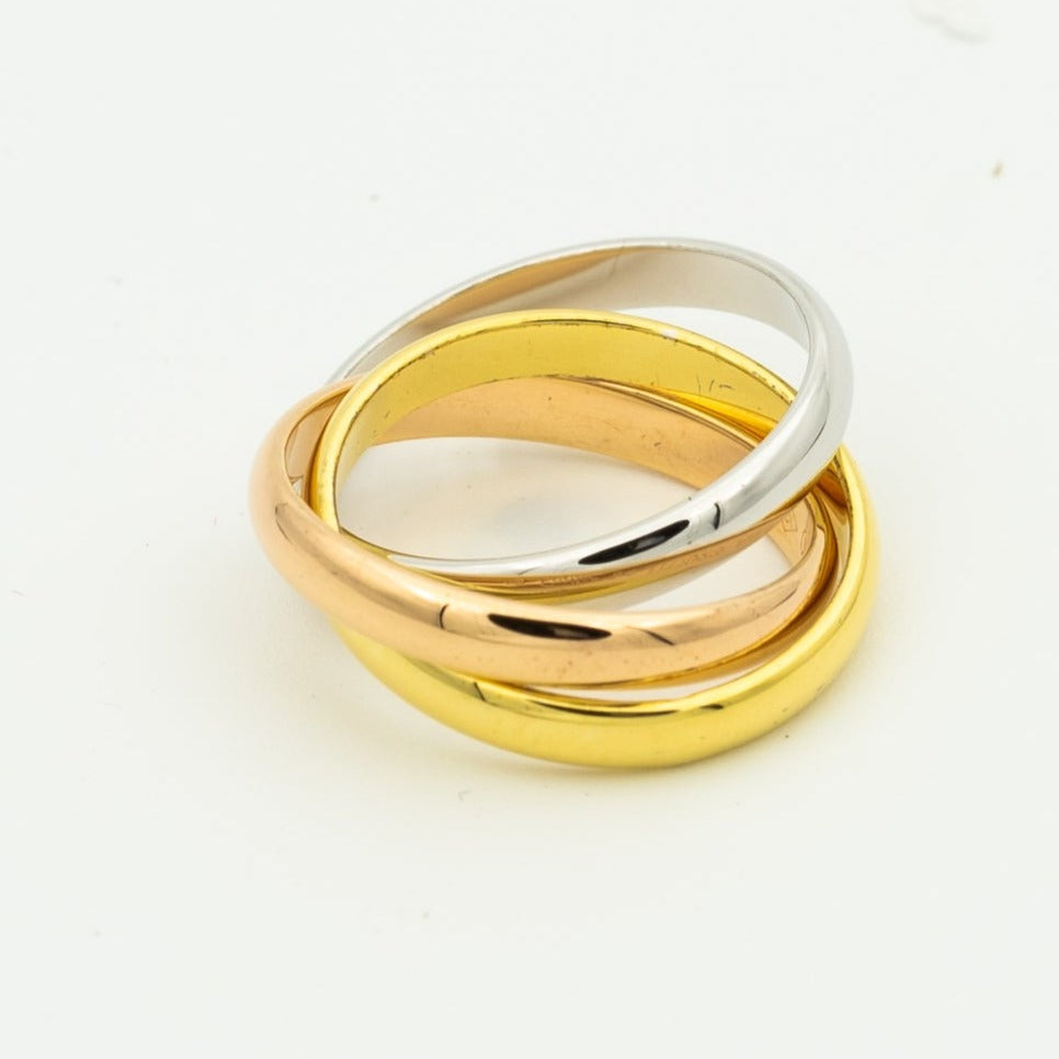 ¡®Sprite Jewelry¡¯TRINITY RING GOLD PINK GOLD SILVER
