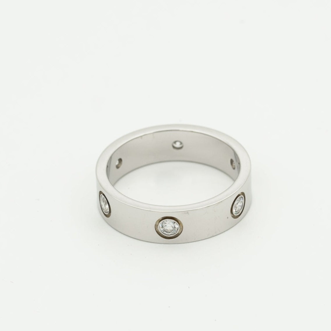 ¡®Sprite Jewelry¡¯LOVE RING 5.5MM 6 DIAMONDS SILVER