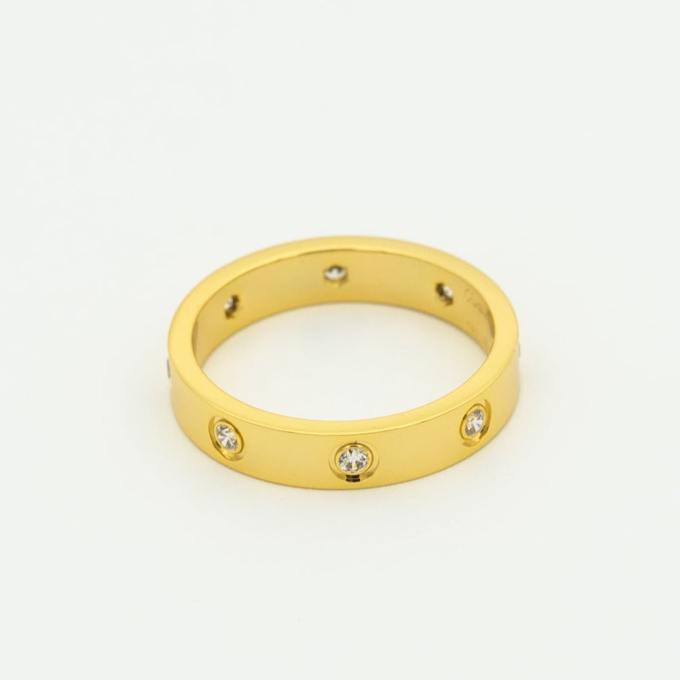 ¡®Sprite Jewelry¡¯LOVE RING 3.6MM 8 DIAMONDS