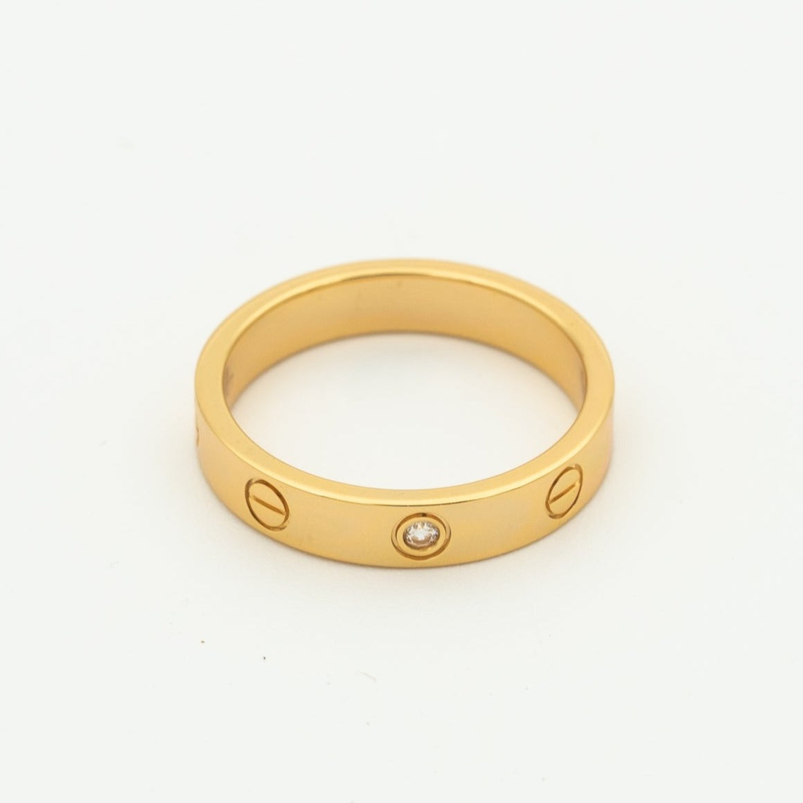 ¡®Sprite Jewelry¡¯LOVE RING 4MM 1 DIAMOND PINK GOLD