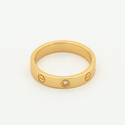 ¡®Sprite Jewelry¡¯LOVE RING 4MM 1 DIAMOND PINK GOLD