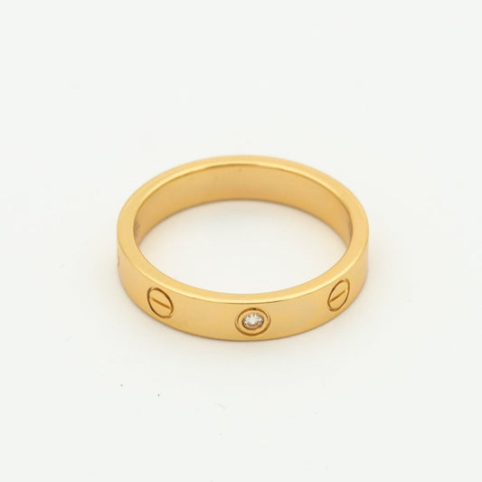 ¡®Sprite Jewelry¡¯LOVE RING 4MM 1 DIAMOND PINK GOLD