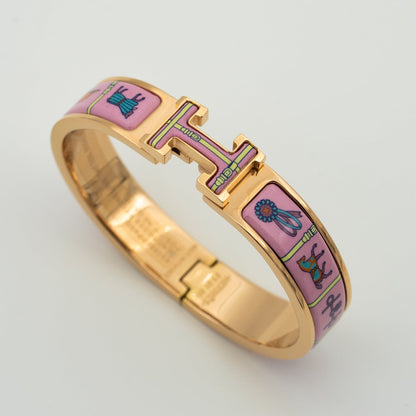 ¡®Sprite Jewelry¡¯H PINK GOLD BRACELET PINK CERAMIC