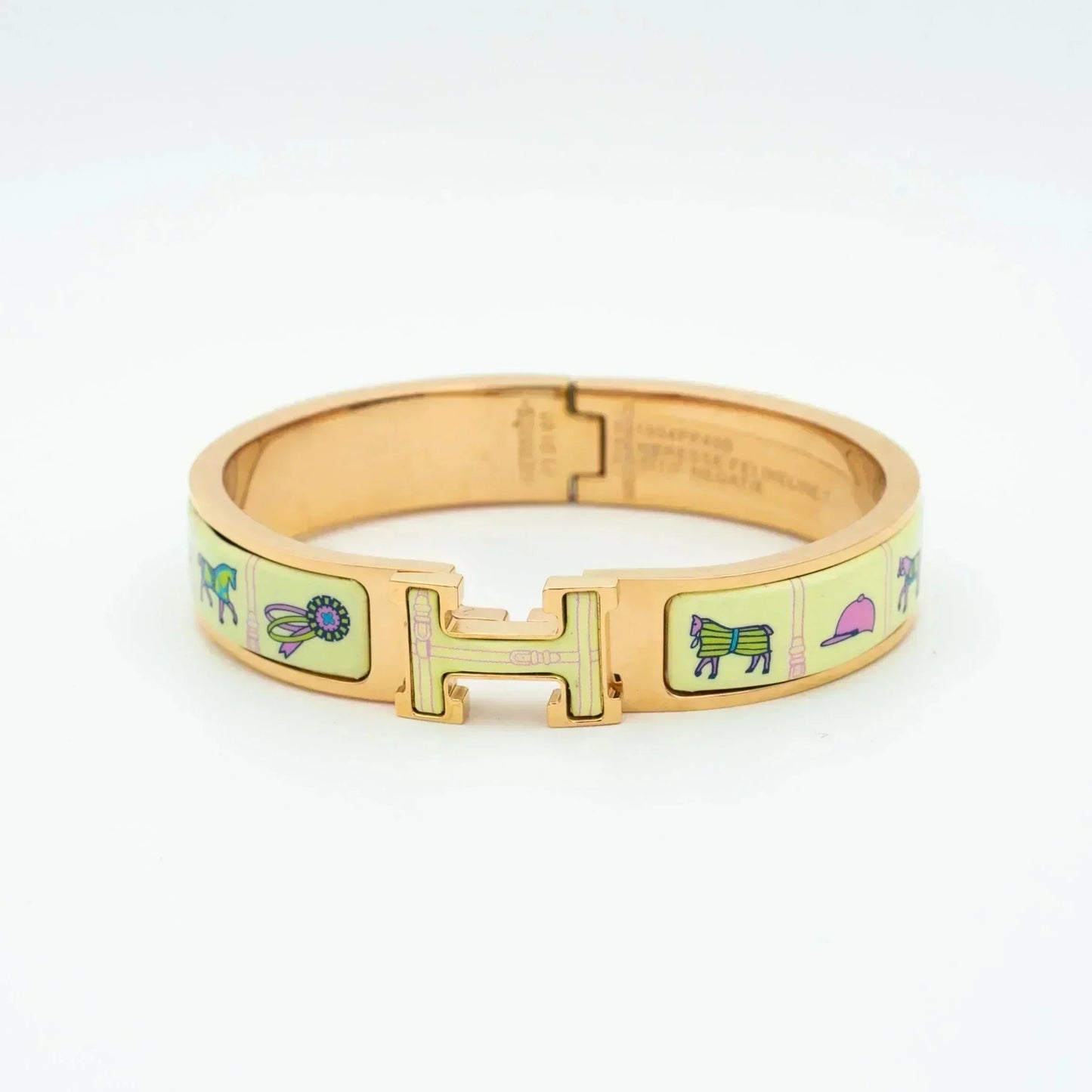 ¡®Sprite Jewelry¡¯H PINK GOLD BRACELET CREAM CERAMIC